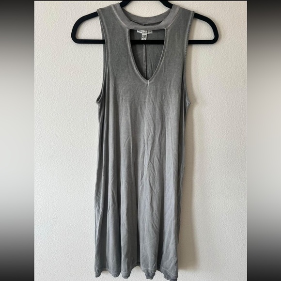 American Eagle Grey Tank Dress - Picture 1 of 4